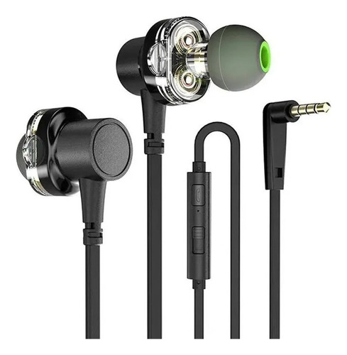 Fone De Ouvido Sports Headphon Drivers Dual Dinâmico Awei Z1 Cor Preto