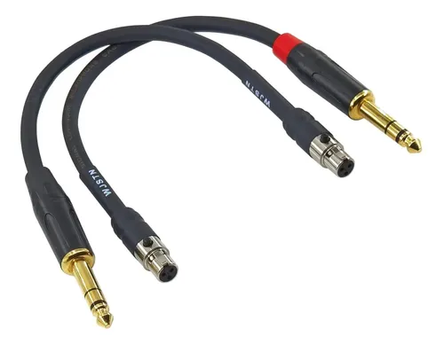 Adaptador De Cabo Wjstn Mini De 3 Pines Xlr A De 635 Mm, Trs | Frete grátis