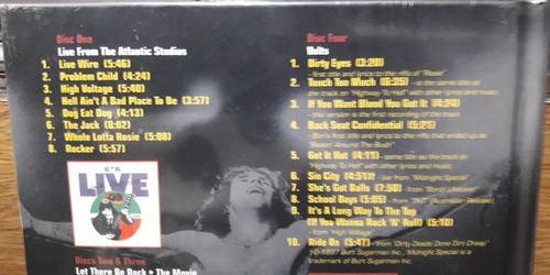 Ac/dc - Bonfire 5 Cd´s