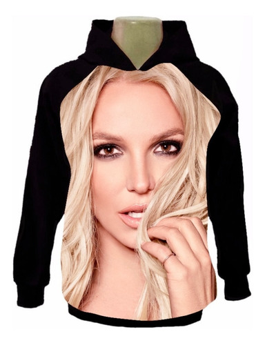 Blusa Moletom Britney Spears Casaco Moleton Usa A1349