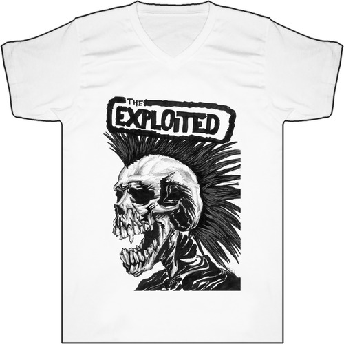 Camiseta Exploited Punk Rock Bca Urbanoz
