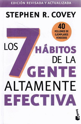 Libro Los 7 Habitos De La Gente Altamente Efectiva