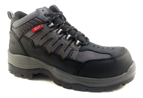 Tenis Bota Piel Industria Seguridad Trabajo Casquillo Hombre