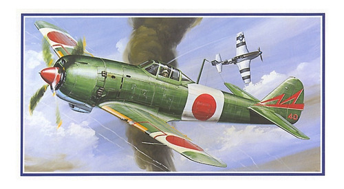 Avion A Escala Nakajima Type 4 Fighter Ki-84 Frank 1:48