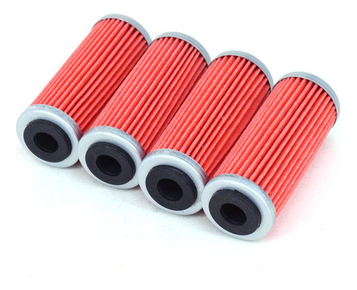 4 Pcs Motorcycle Oil Filter For Ktm 250 300 350 400 450...