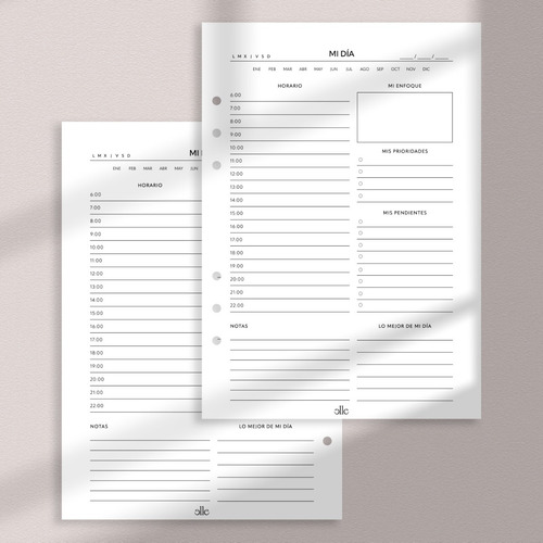 Daily Planner 2 | Inserto | A5
