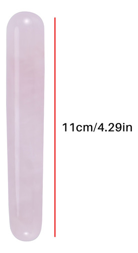 Masaje Con Varitas De Yoni De Cristal De Cuarzo Rosa Natural