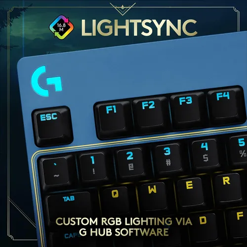 Logitech G Pro Mechanical Gaming Keyboard - Diseño Sin Tenke