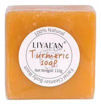 Comprar Jabón De Cúrcuma Liyalan Para Rostro Y Cuerpo - Piel Suave Y