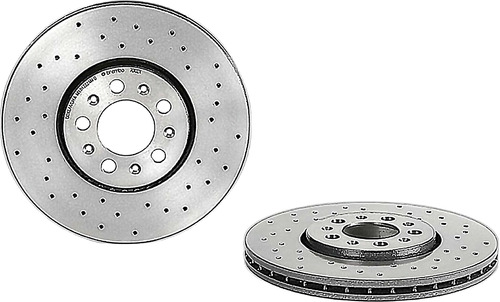 Jgo 2 Discos Hiperventilados Delanteros Toledo 01/04 Brembo