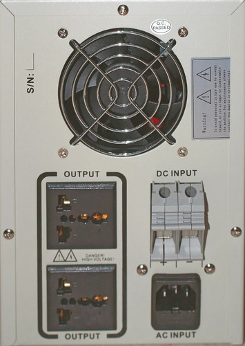Imagen 4 de 4 de Ups Power House De 1000w + 2 Bateria 12v 100ah