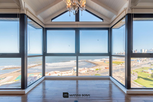 Venta - Penthouse - 5 Ambientes - Vista Al Mar - Plaza España - La Perla