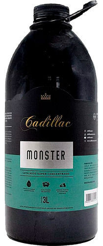 Monster Cadillac Lava Auto Shampoo Concentrado 1:300 3l