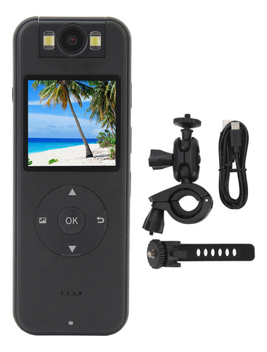 Grabador De Vídeo Portátil 4k Wifi Visión Nocturna 180 Grado