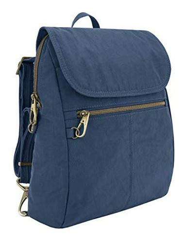 Morral Casual - Travelon: Mochila Delgada De Nailon Antirrob