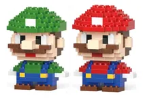 Comprar Blocos De Montar Mini Mario E Luigi Nano Blocos