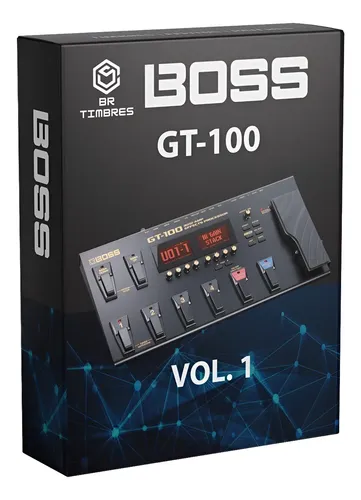 Kit 2500 Patches Pedaleira Boss Gt-100 Efeitos, Timbres