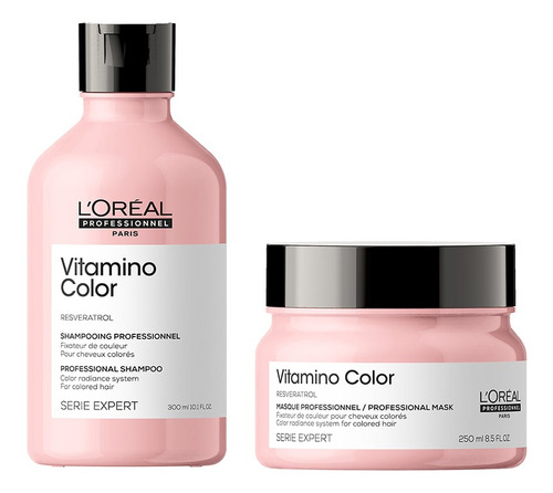 Kit Shampo Y Tratamiento Vitamino Color Loréal Professionnel