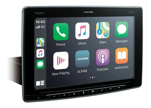 Autoestereo Halo 11 Pantalla Carplay Android Alpine Ilx-f411