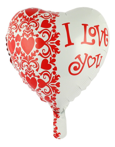Globos Foil Balloon-18  (kiss Me Heart) (2,00)