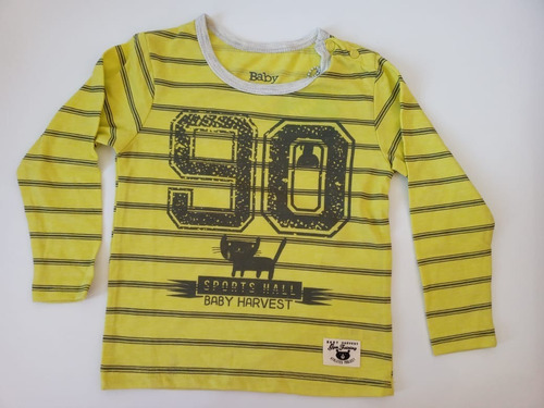 Polera Manga Larga Baby Harvest Talla 2