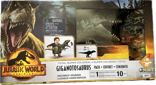Giganotosaurus Mattel Jurassic World Dominion Super Colosal