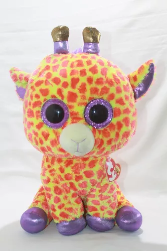 Peluche ojos brillantes jirafa