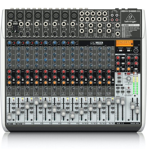 Consola Mezcladora Behringer Qx2222 Usb