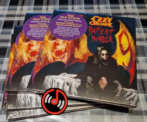 Ozzy Ozburne - Patient Number 9 - C/ Póster  Ed Especial  Eu