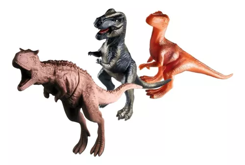 Dinossauro Rex Brinquedo De Vinil Borracha Macio Dino Max