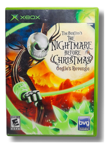 The Nightmare Before Christmas Oogie's Revenge Xbox S Manual