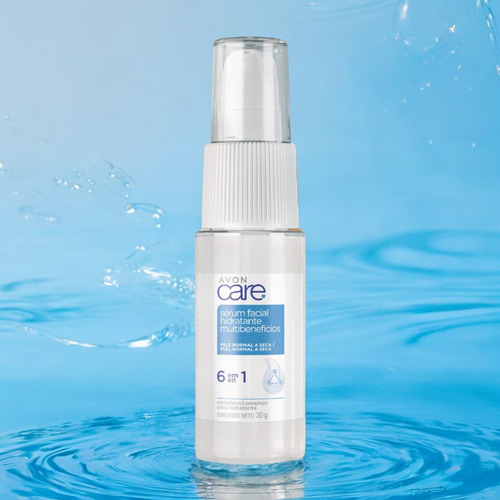 Serum Facial Hidratante Multibeneficios 6 En 1 Avon Care 30g Momento De Aplicación Día/noche Tipo De Piel Todo Tipo De Piel