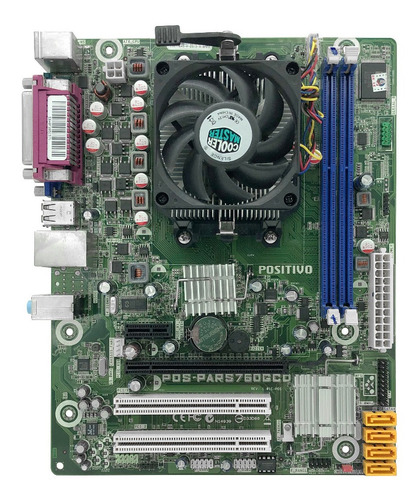 Kit Amd Ddr3 Placa Mãe Am3 + Phenom Ii X2 555 + Cooler