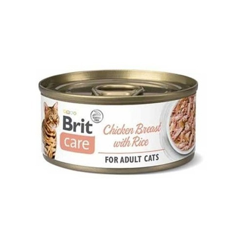 Lata Brit Care Chicken Breast With Rice 70 Gr Pethome