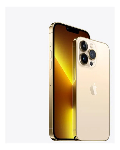 Apple iPhone 13 Pro Max 128gb Oro Liberado Certificado Grado A Con Garantía (Reacondicionado)