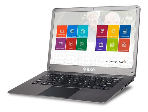Imagen 3 de 6 de Notebook Exo L37e Plus Mi Compu Fácil Ideal Adultos Mayores