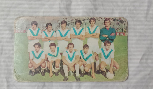 Tarjeton Fig. Velez Sarsfield 1971 - Zona Vte. Lopez