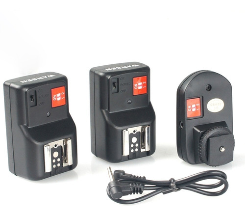Gatillo D/flash Speedlite Remoto Inal?mbrico Pt-04gy 4 Canal