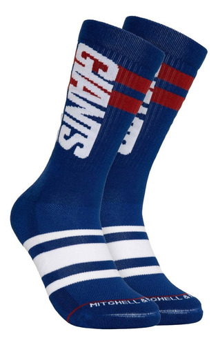 Lateral Crew Socks New York Giants S/m