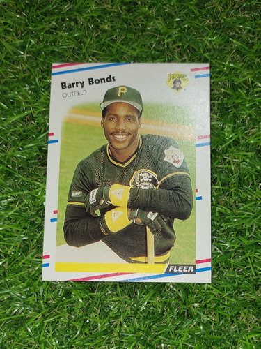 Cv Barry Bonds 1988 Fleer, Carta De Primer Año