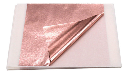 Hoja De Hoja De Oro Hoja De Arte De Uñas Papel De Oro Rosa