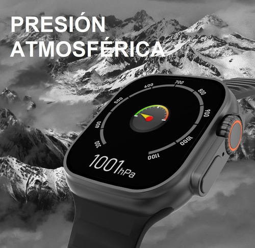 Reloj Smartwatch Inteligente Dt8 Ultra Con Llamadas Negro
