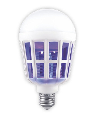 Lámpara Led Bulbo Mata Insectos 9w E27 220v