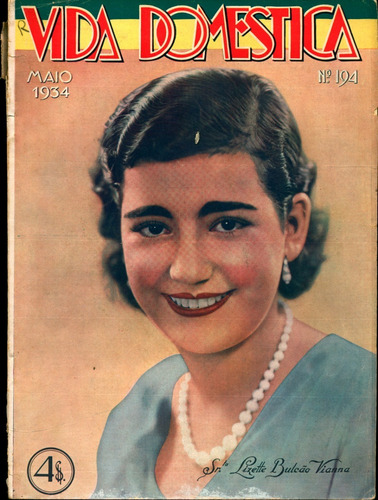 Revista Vida Doméstica Nº 194, Maio De 1934