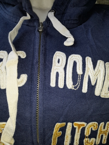 Sudadera Azulmarino Abercrombie Talla M De Mujer-g3 (Usado)