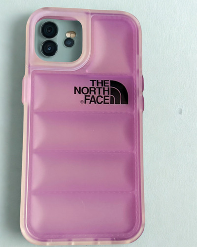 Funda Case Protector Para Iphone The North Face Uso Rudo Lila Iphone 14
