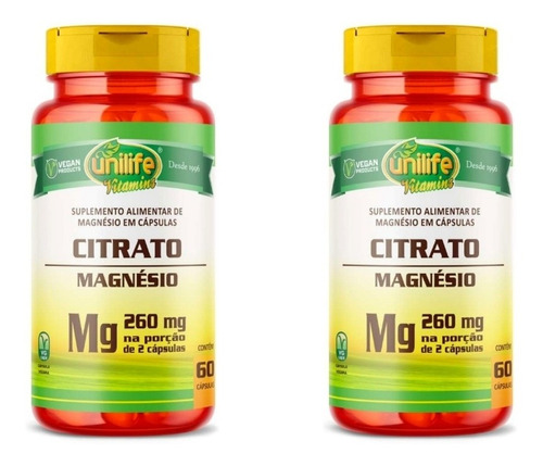 Citrato De Magnesio 260mg Sin Lactosa Envío Gratis!! 