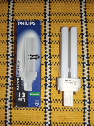 Bombillo Philips 13w Master Pl-c 840 2 Pin Nuevo