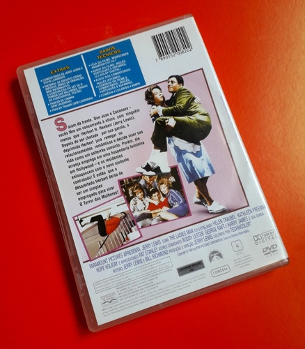 Kit Com 4 Dvds Da Paramount Collection Jerry Lewis!!! (Usado)