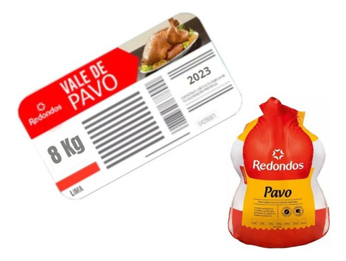 Vale De Pavo De 8 Kg - Redondos